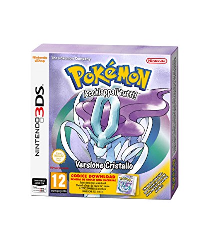 3DS Pokémon Cristallo (codice download pacchettizzato) - Limited Edition - New Nintendo 3DS