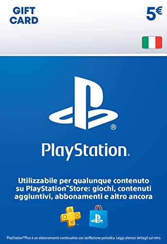 5€ PlayStation Store Gift Card | Account italiano [Codice per email]