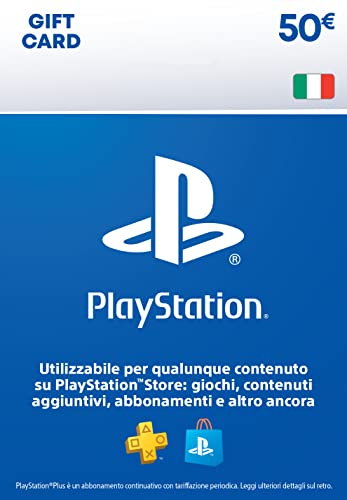 50€ PlayStation Store Gift Card | Account italiano [Codice per em...