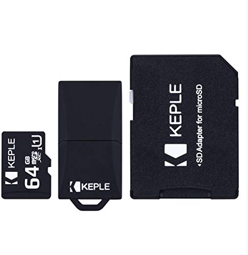 64GB microSD Scheda di Memoria | Compatible with Xiaomi Redmi Y3, 7A,7, 8A, 6A,6, 6 Pro, S2, Y2, Go; Note 8 Pro, 8, 7 Pro, 7, 7S, 5 Pro; Mi 9 Lite, A3, CC9, CC9e, Play, 8 Lite, A2 Lite, Max 3; Card