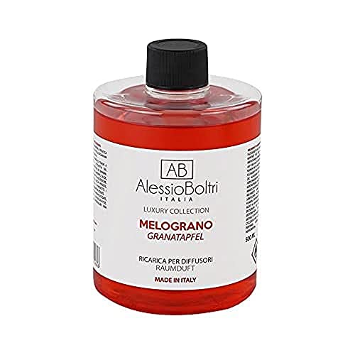 AB Alessio Boltri - Ricarica per diffusori Luxury 500 ml, profumazione Melograno