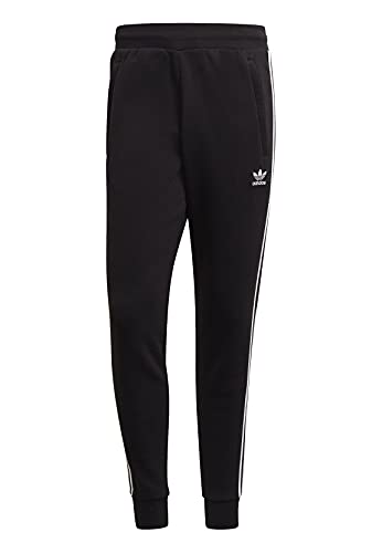 adidas 3-Stripes Pant, Pantaloni Sportivi Uomo, Black, L