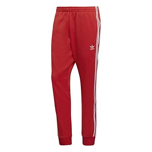 adidas SST TP P Blue, Pantaloni della Tuta Uomo, Vivido Rosso, M