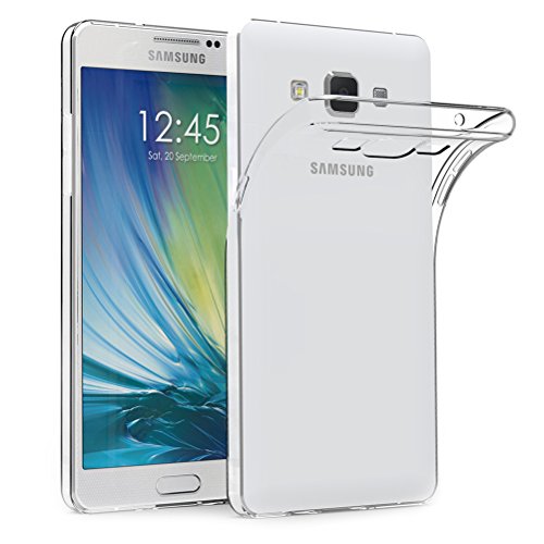AICEK Compatible for Samsung Galaxy A5 2015 Custodia Silicone Caso Molle di TPU Trasparente Sottile Copertura della Protezione Anti-Urto per Galaxy A5 2015