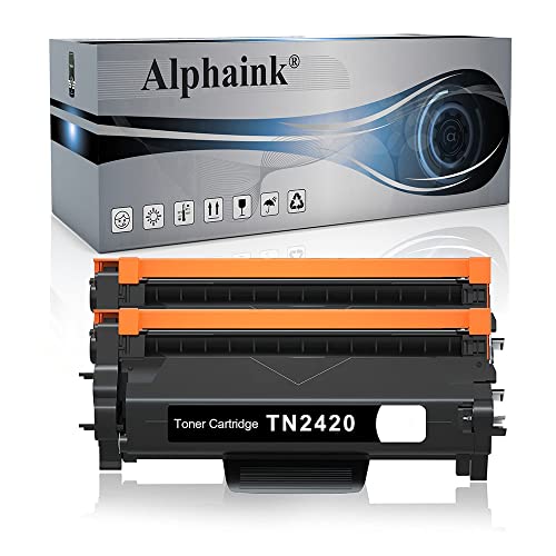 Alphaink 2 Toner Compatibili con Brother TN2420 TN-2420 TN2410 per ...