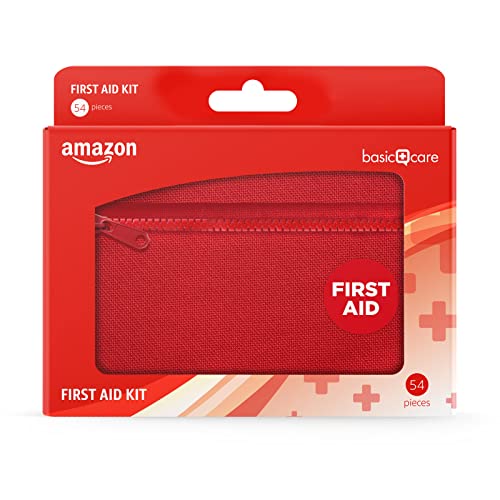 Amazon Basic Care - Kit di pronto soccorso - 56 unità