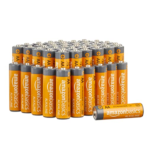 Amazon Basics - Batterie alcaline AA 1.5 Volt, Performance, confezi...