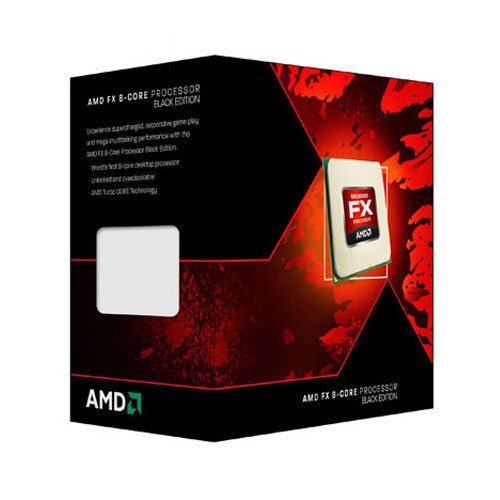 AMD FX-Series FX-8120 Edizione Nera 8-Core Processor (3.10 GHz, 16MB Cache, Socket AM3+, 125W, 3 anni di garanzia, Retail Boxed)