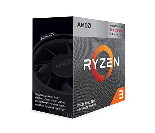 AMD Ryzen 3 3200G, Processore PC, 3,6 GHz (frequenza massima: 4,0 G...