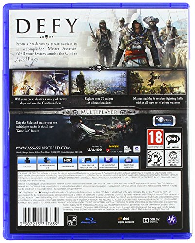 Assassin S Creed Iv: Black Flag Ps4- Playstation 4...