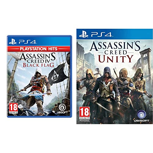 Assassin S Creed Iv: Black Flag Ps4- Playstation 4 & Assassin s Creed: Unity