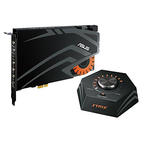 ASUS PCI-Ex Gaming Strix Raid DLX. Scheda Audio a 7.1 Canali, Nero Antracite