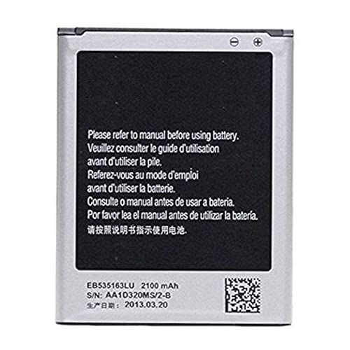 Audiosystem Batteria Compatibile con Samsung Galaxy Grand Neo Plus, Batteria GT i9060i EB535163LU