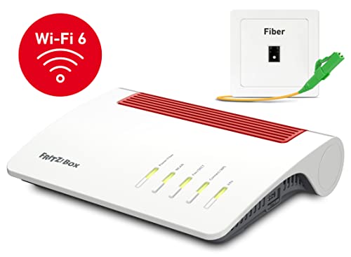 AVM FRITZ!Box 5590 Fiber (Wi-Fi 6 modem in fibra ottica (WLAN AX), ...