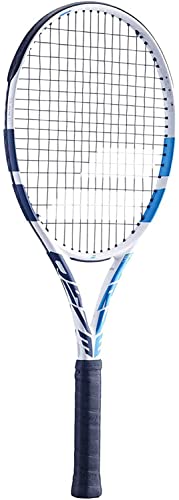Babolat EVO Drive Lite - Racchetta da tennis da donna, colore: Bianco Blu - Blu scuro 2