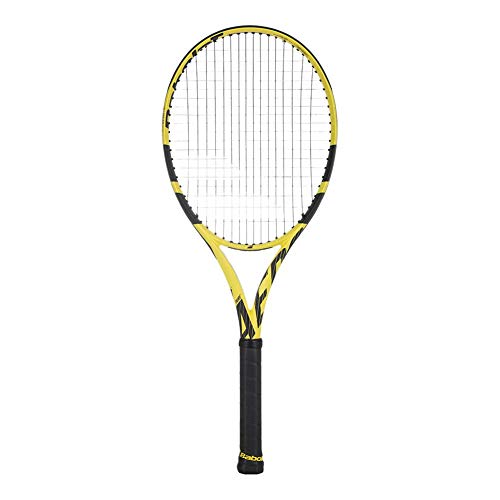 Babolat Pure Aero + Incordata: No 300G Racchette da Tennis Racchette da Torneo Giallo - Nero 3