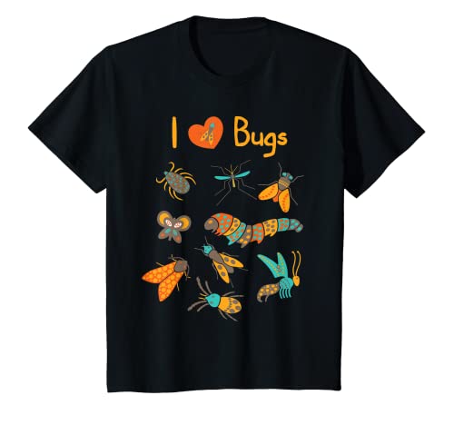 Bambino Camicia da raccolta di insetti, regalo di compleanno per collezionisti di insetti Maglietta