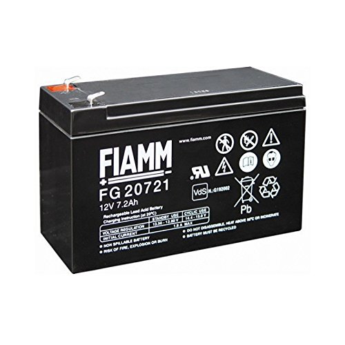 Batteria al piombo alta capacità FIAMM FG20721 da 12V 7 Ah
