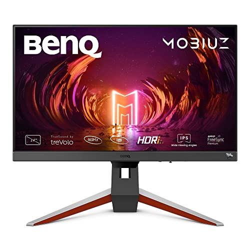 BenQ MOBIUZ EX240 Monitor da gaming   23,8 pollici IPS HDR 1ms 165 Hz compatibilità a 144Hz
