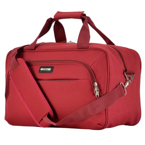 Bontour Air 40x20x25cm bagaglio a mano borsa per Ryanair Cabin Bag(Rosso)