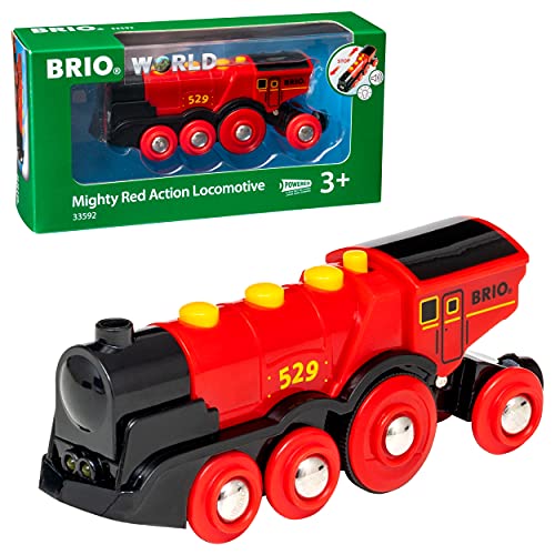 BRIO 33592 - Grande Locomotiva a Batterie, Rossa