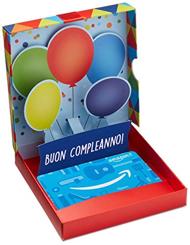 Buono Regalo Amazon.it - Cofanetto Compleanno Pop Up