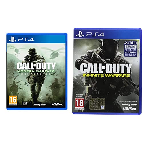 Call Of Duty 4: Modern Warfare - Remastered Ps4- Playstation 4 & Call of Duty: Infinite Warfare PlayStation 4