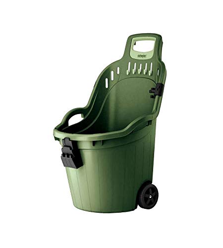 CARRIOLA HELPY CART VERDE CON RUOTE 59,5X53 H88,5 ROBUSTA INDISPENS...