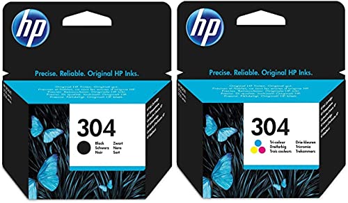 Cartuccia di inchiostro HP, colore: nero e 3 colori, per stampanti HP Deskjet 3720, cartuccia di inchiostro originale