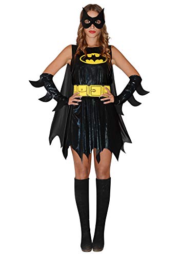 Ciao-Batgirl costume donna originale DC Comics (Taglia, Colore Nero, 11676.S