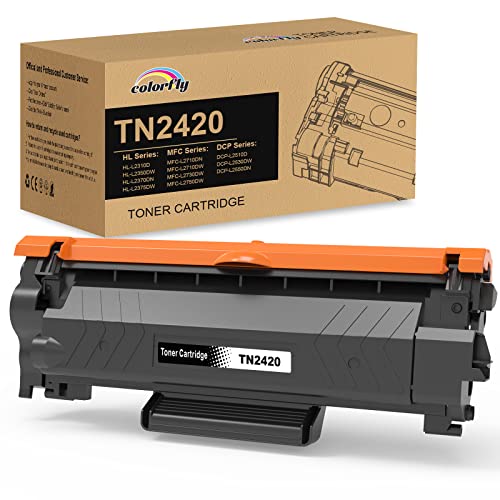 colorfly TN2420 Cartucce di Toner Compatibile per Brother MFC-L2710...