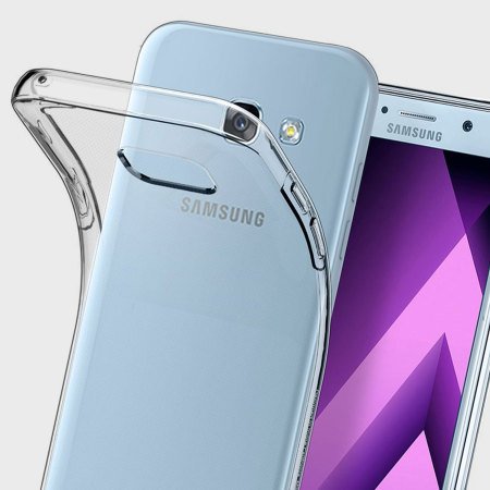 COPHONE Cover Compatible Samsung Galaxy A5 2017 A520 , Cover Trasparente Galaxy A5 2017 Silicone Case Molle di TPU Sottile Custodia per Galaxy A5 2017