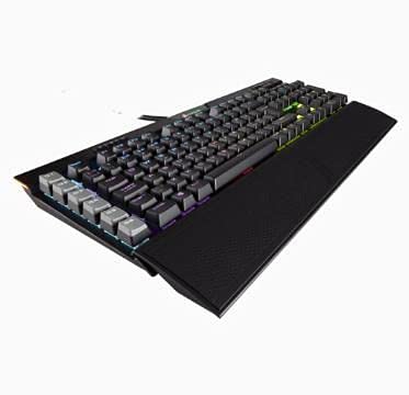 Corsair Gaming K95 Platinum RGB MX Speed ND Gaming Tastatur, CH-9127014-ND (Speed ND Gaming Tastatur Nordisk Sort)