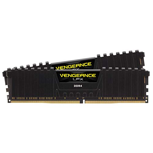 CORSAIR VENGEANCE LPX - Kit di memoria, C16 3200MHz DRAM DDR4 da 32...