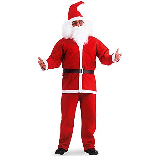 Costume Babbo Natale economico abito vestito L XL...
