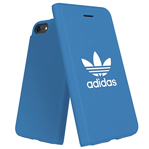 Cover Adidas originale Basics FW18 bianco blu compatibile con iPhone 6 6S 7 8