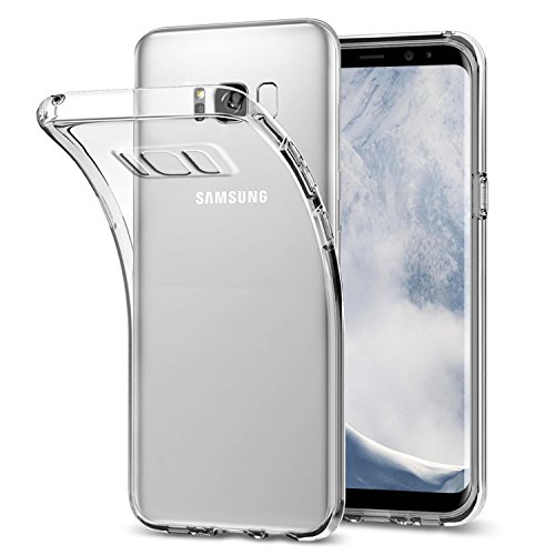 Cover in Gel TPU Trasparente per Samsung Galaxy S8 Plus, Ultra Sott...