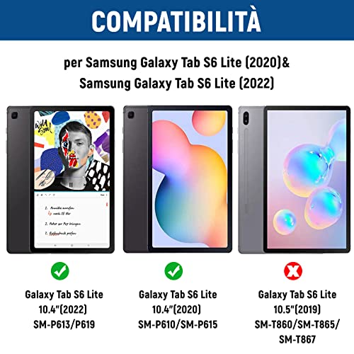 Custodia con Tastiera Samsung Galaxy Tab S6 Lite 2023 2020 [Layout ...