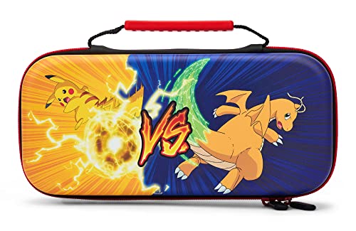 Custodia di protezione PowerA per Nintendo Switch - modello OLED, Nintendo Switch e Nintendo Switch Lite - Pokémon: Pikachu vs. Dragonite