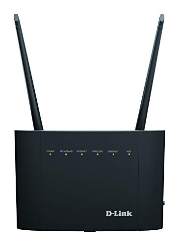 D-Link DSL-3788 Modem Router, Wireless AC1200 Gigabit, VDSL ADSL, VDSL2 +, 802.11ac Wave 2, MU-MIMO, Dual-Band, fino a 866 Mbps su banda a 5 GHz o 300 Mbps su banda a 2,4 GHz, porta USB 2.0