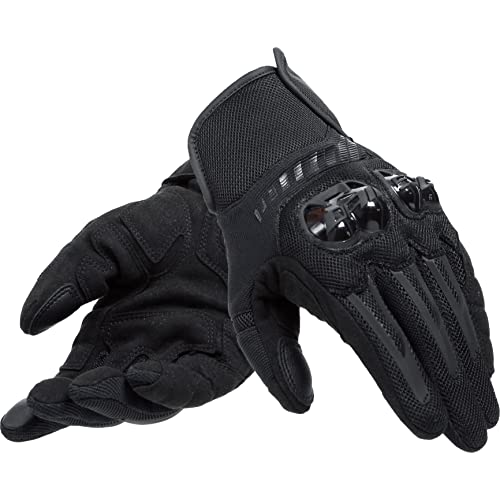 DAINESE Mig 3 Air Tex Gloves, Guanti Moto Estivi, Uomo, Nero Nero, ...