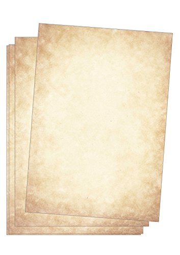 Edition Seidel Premium Letter Paper Vintage Old Paper 50 fogli DIN ...