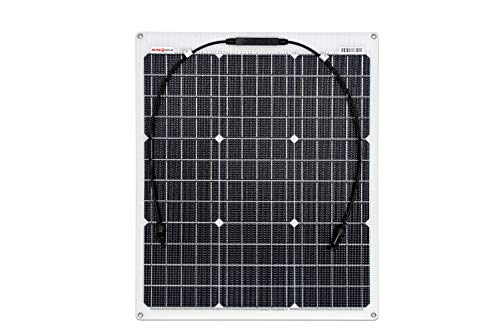 Enjoy Solar ETFE Marine 50W 12V Semi-Flexible Solar Panel Modulo fotovoltaico con tecnologia PERC, ideale per camper, yacht e barche