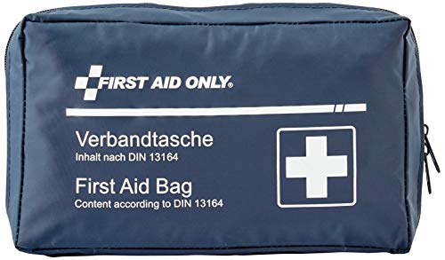 First Aid Only Borsa Pronto Soccorso First Aid Only per Auto, Autoveicoli Din 13164, Blu, P-10019-430 Gr