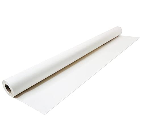 Florio Carta - Rotolo di Carta Kraft Colore Bianco | Misure: 100 cm x 25 mt. | Ottimo per Hobby, Regali e Progetti Fai da Te