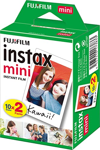 Fuji, Instaxminifilm, Instax Mini Film 20 Pack, White