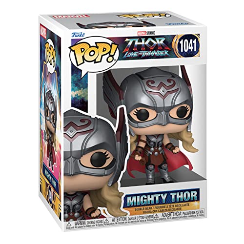Funko POP Marvel: Thor Love & Thunder - Mighty Thor, multicolore, t...