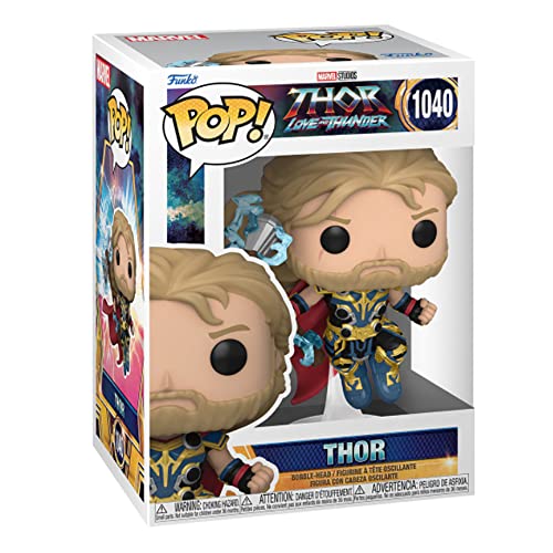 Funko POP Marvel: Thor Love & Thunder - Thor, Multicolore, One Size...