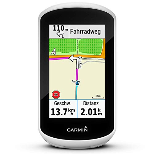 Garmin Edge Explore Navigatore da Bici, 240 x 400 pixel, touchscreen, 3,0  , bianco (Ricondizionato)