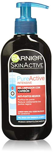 Garnier - Gel Skin Active Pure Active Intensif con Carbone vegetale...